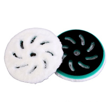 100% Natural Wool finishing Pad Buffing 6 inch foam polishing Pad for Buffer Car Polishing Pad 150mm